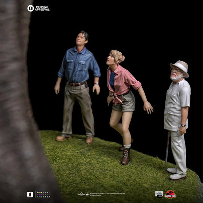 Jurassic Park Iron Studio Welcome to Jurassic Park Diorama UNIVJP124325-20 Resin Statue