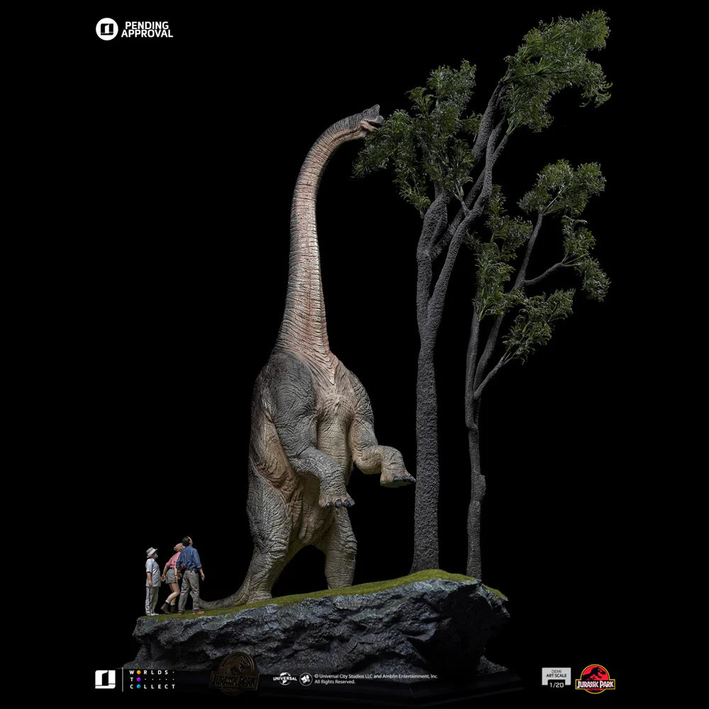 Jurassic Park Iron Studio Welcome to Jurassic Park Diorama UNIVJP124325-20 Resin Statue