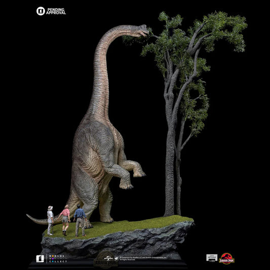 Jurassic Park Iron Studio Welcome to Jurassic Park Diorama UNIVJP124325-20 Resin Statue