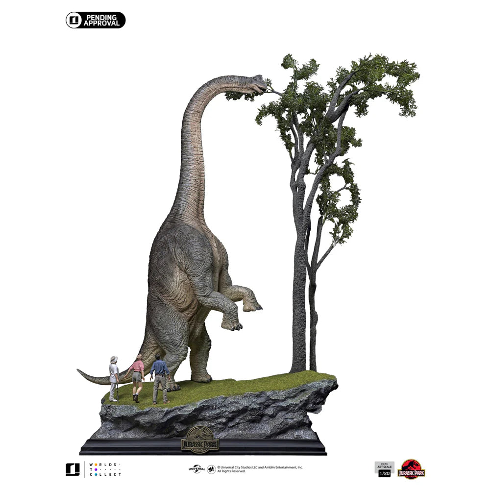 Jurassic Park Iron Studio Welcome to Jurassic Park Diorama UNIVJP124325-20 Resin Statue