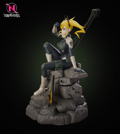 Kaiju No. 8 NewBorn Studio Kikoru Shinomiya Resin Statue