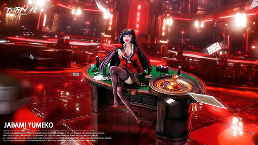 Kakegurui Manta Studio Kneeling Series Jabami Yumeko Resin Statue