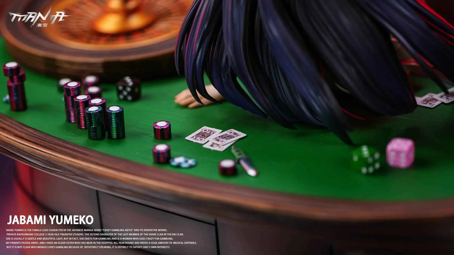 Kakegurui Manta Studio Kneeling Series Jabami Yumeko Resin Statue