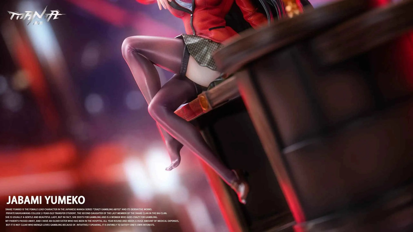 Kakegurui Manta Studio Kneeling Series Jabami Yumeko Resin Statue