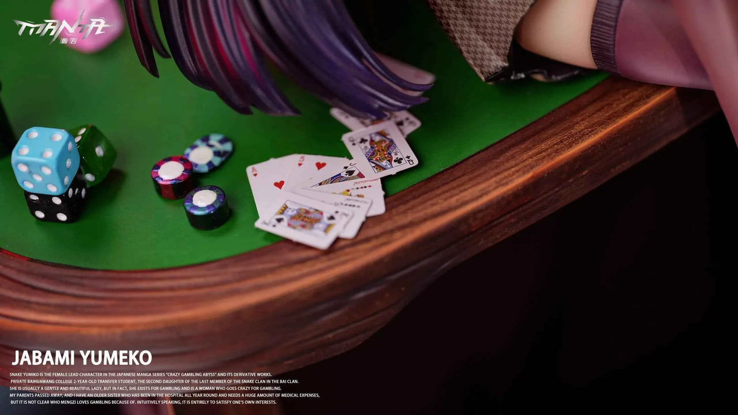 Kakegurui Manta Studio Kneeling Series Jabami Yumeko Resin Statue