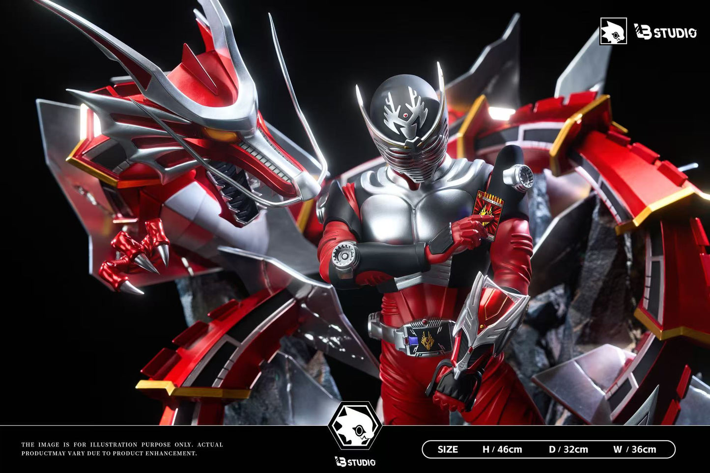 Kamen Rider LB Studio Kamen Rider Ryuki 1/4 Resin Statue