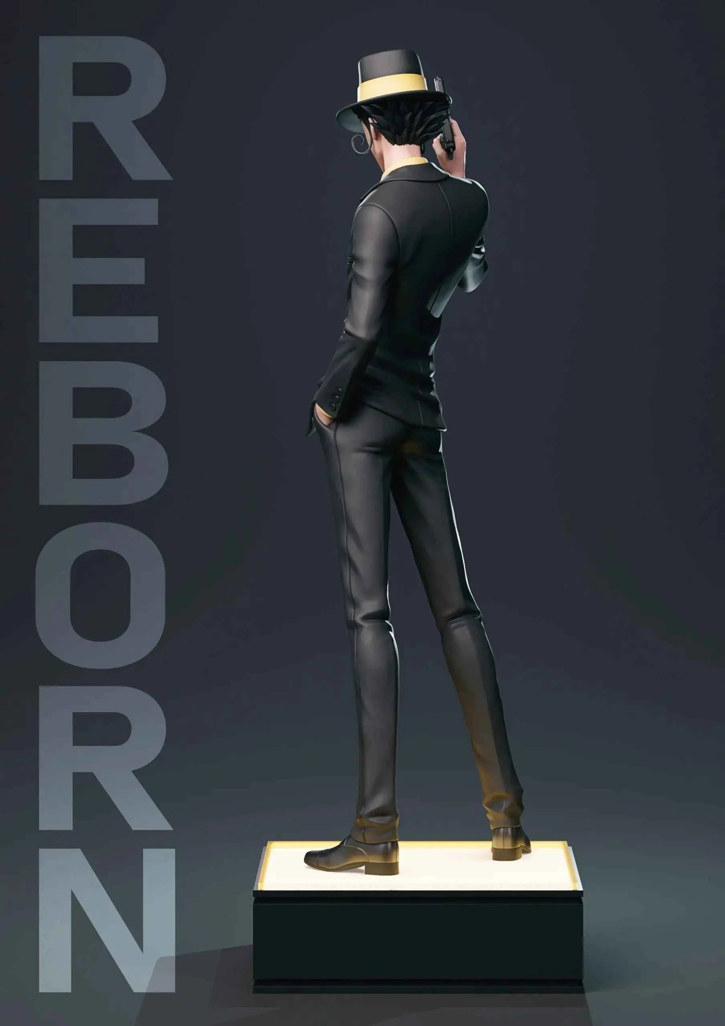 Katekyo Hitman Iconic Figure Studio Reborn Adult Form Resin Statue