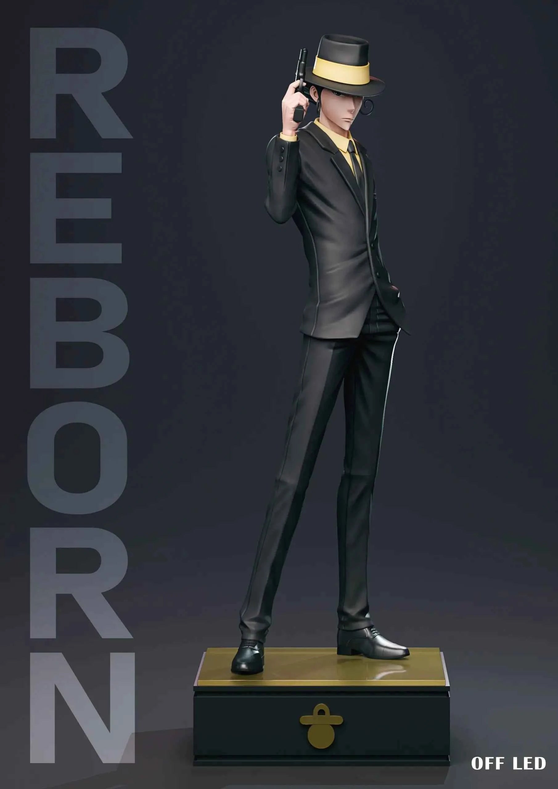 Katekyo Hitman Iconic Figure Studio Reborn Adult Form Resin Statue