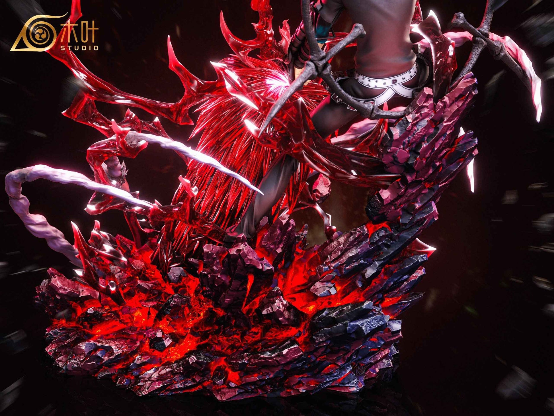 Katekyo Hitman Reborn Konoha Studio Hayato Gokudera Resin Statue