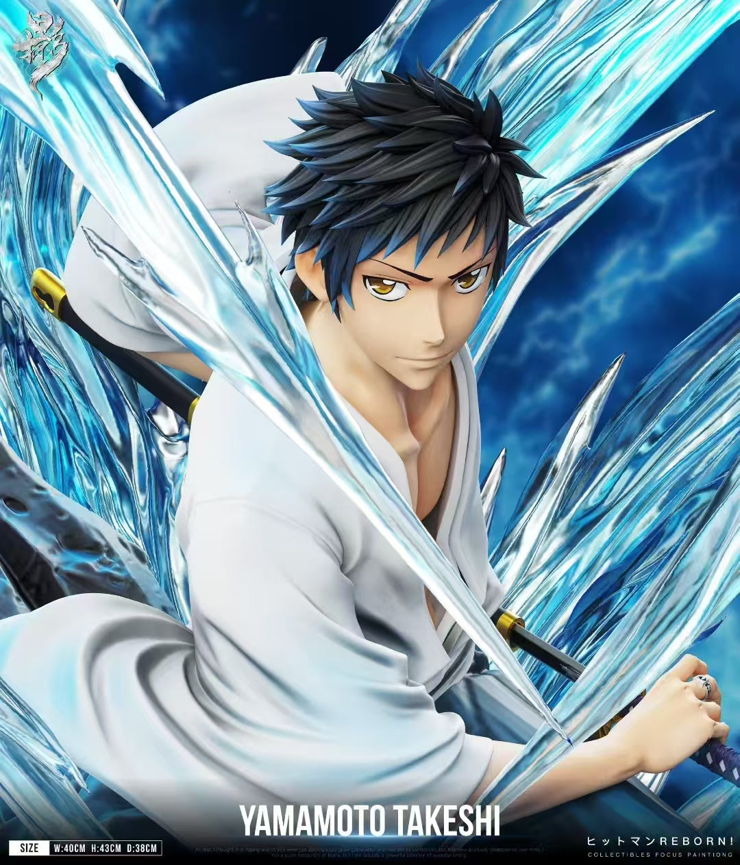 Katekyo Hitman Reborn Floating Light Studio Takeshi Yamamoto Resin Statue
