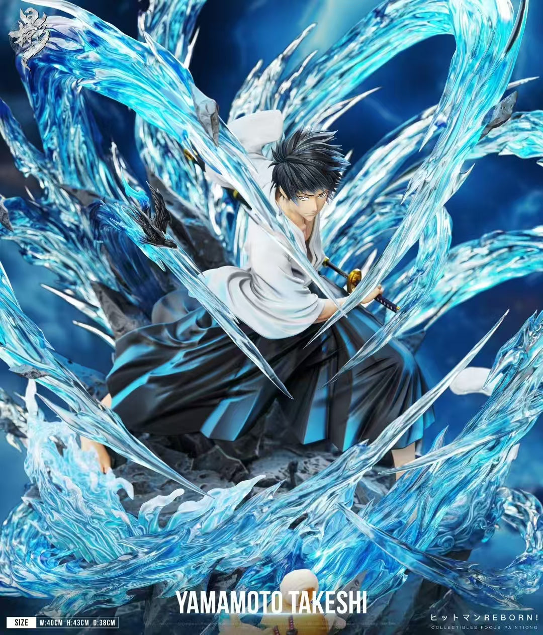 Katekyo Hitman Reborn Floating Light Studio Takeshi Yamamoto Resin Statue