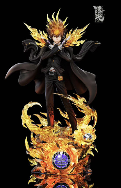 Katekyo Hitman Reborn Floating Light Studio Tsunayoshi Sawada Resin Statue