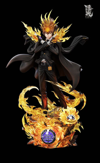 Katekyo Hitman Reborn Floating Light Studio Tsunayoshi Sawada Resin Statue