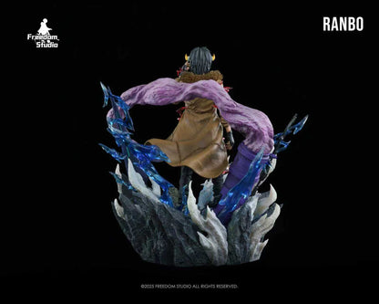 Katekyo Hitman Reborn Freedom Studio Lambo (20 Years Later) & Young Lambo Resin Statue