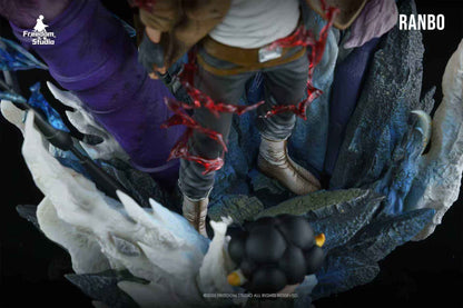 Katekyo Hitman Reborn Freedom Studio Lambo (20 Years Later) & Young Lambo Resin Statue