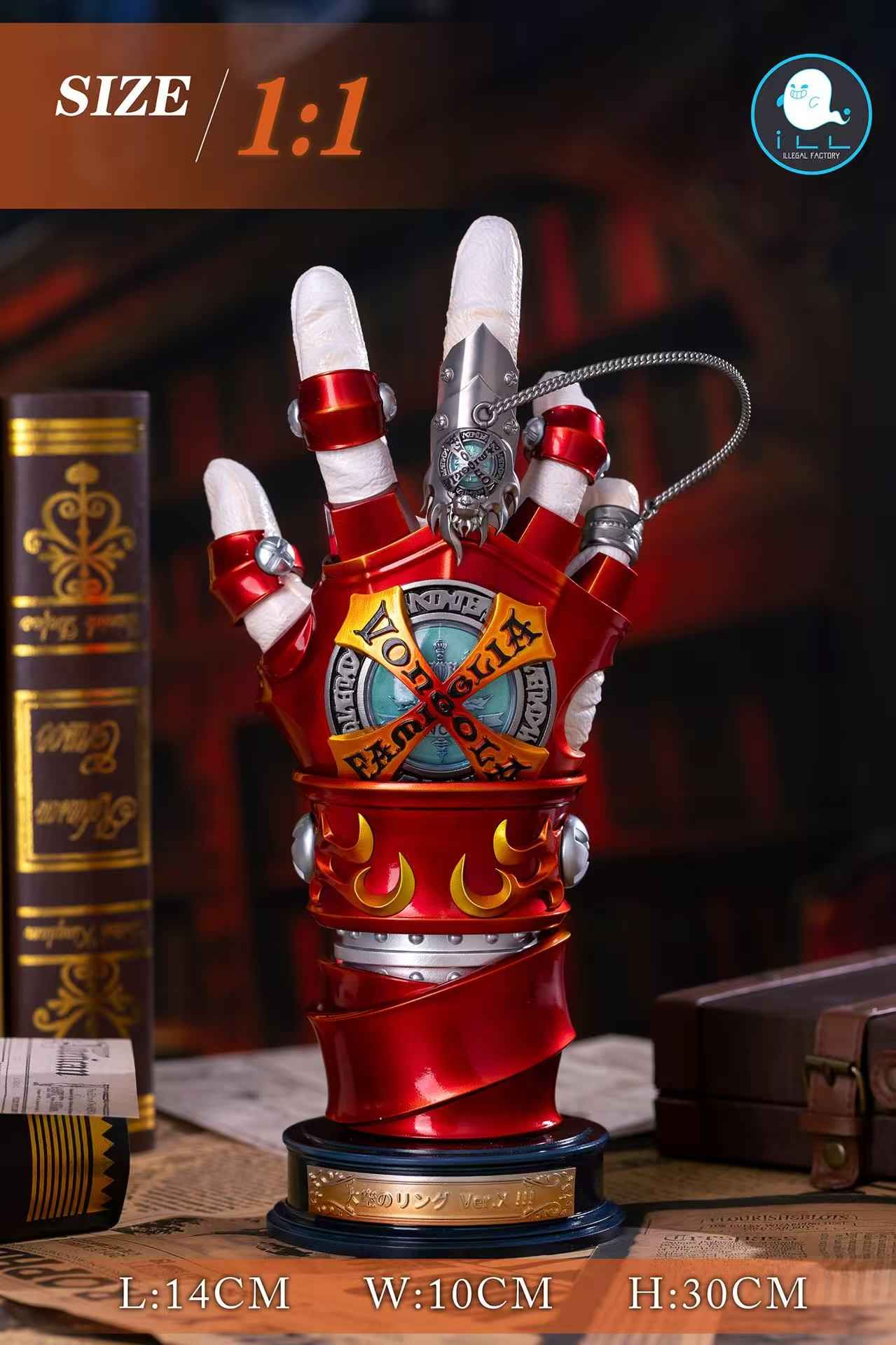 Katekyo Hitman Reborn ILL Studio Tsunayoshi Sawada VG Gloves X Gloves 4.0 Resin Statue