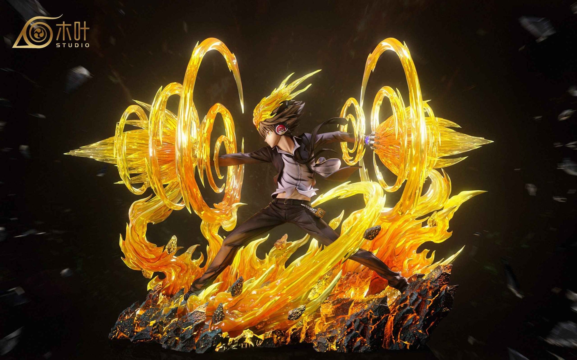 Katekyo Hitman Reborn Konoha Studio Tsunayoshi Sawada "Tsuna" Resin Statue