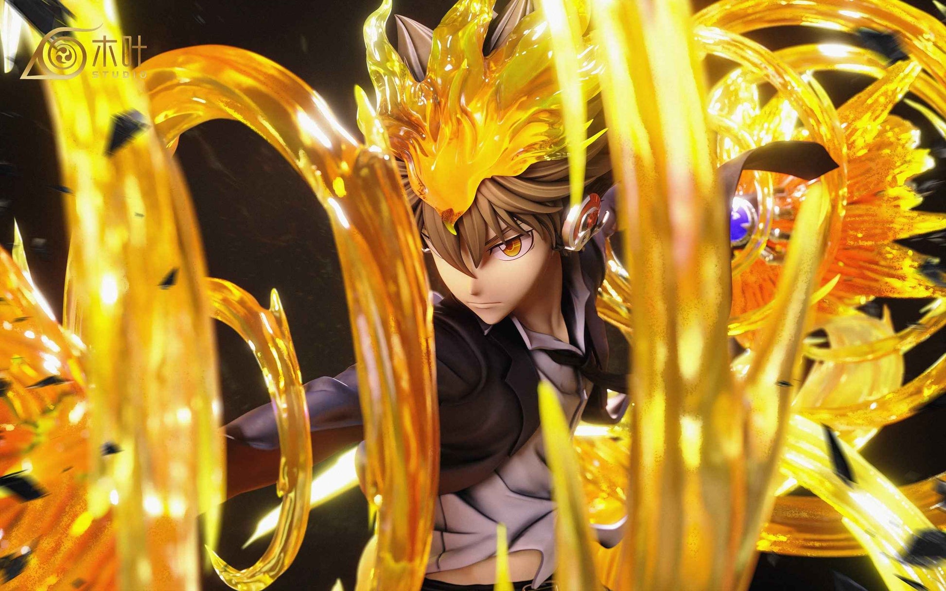 Katekyo Hitman Reborn Konoha Studio Tsunayoshi Sawada "Tsuna" Resin Statue