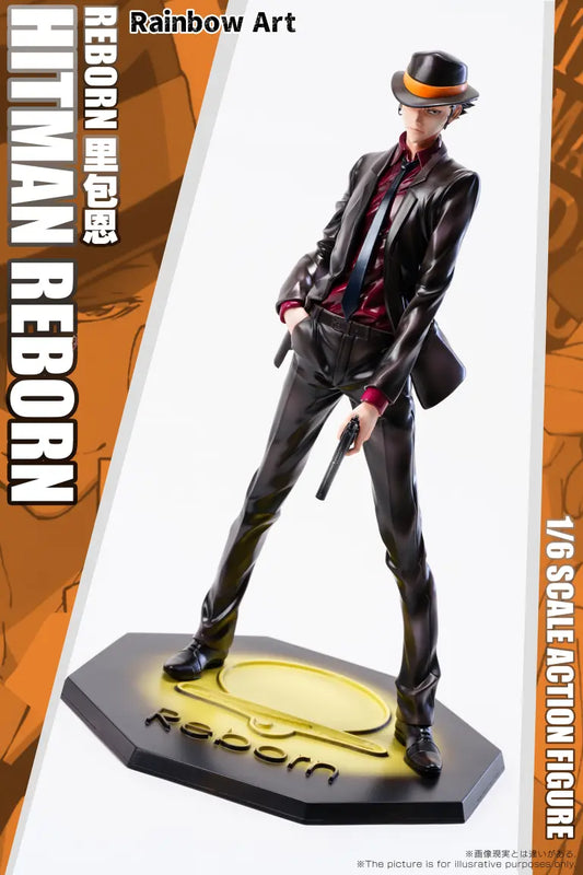 Katekyo Hitman Reborn Rainbow Art Studio Arcobaleno Series Reborn Resin Statue
