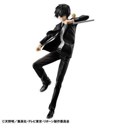 Katekyo Hitman Reborn MegaHouse Tsuna Sawada & Kyoya Hibari & Reborn Set G.E.M. Licensed PVC Figure