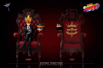 Katekyo Hitman Reborn White Curse Studio Tsunayoshi Sawada Resin Statue