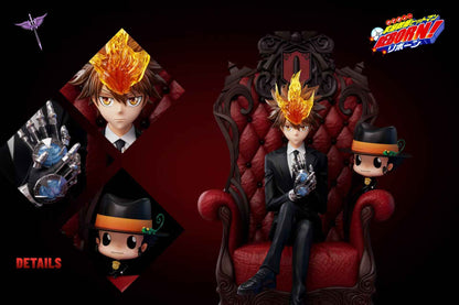 Katekyo Hitman Reborn White Curse Studio Tsunayoshi Sawada Resin Statue