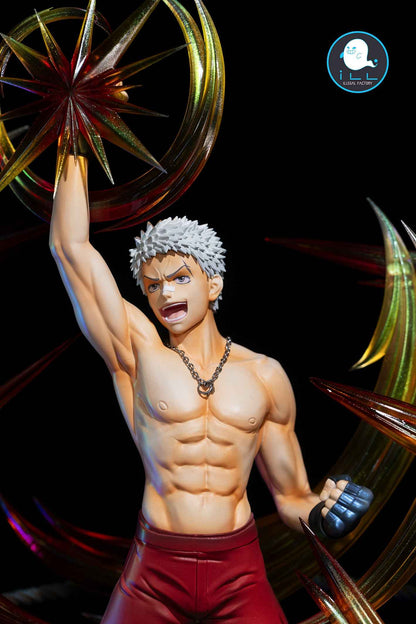 Katekyo Hitman Reborn ~ Illegal Factory Studio ~ Ring Conflict Ryohei Sasagawa & Lambo ~ Resin Statue
