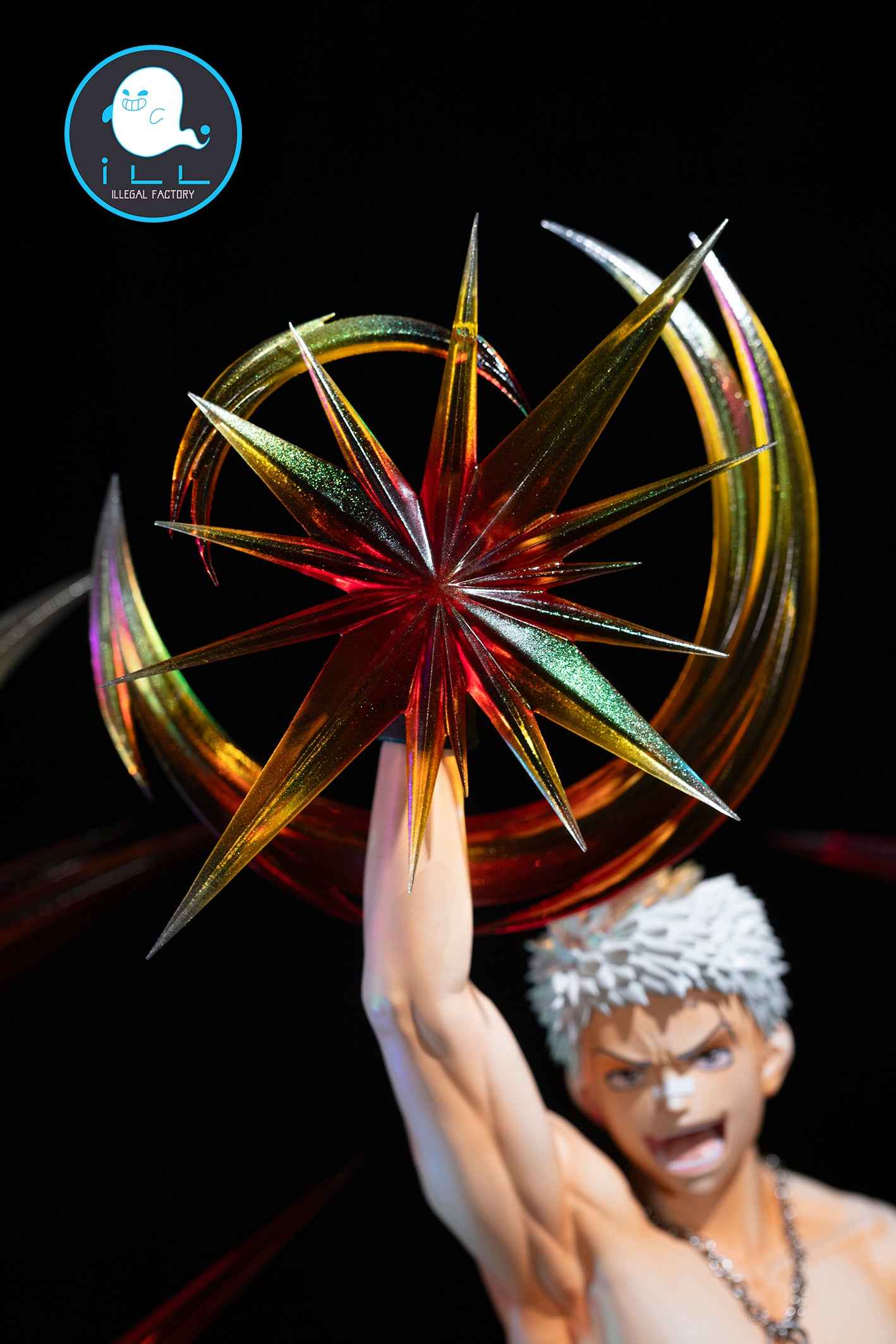 Katekyo Hitman Reborn ~ Illegal Factory Studio ~ Ring Conflict Ryohei Sasagawa & Lambo ~ Resin Statue
