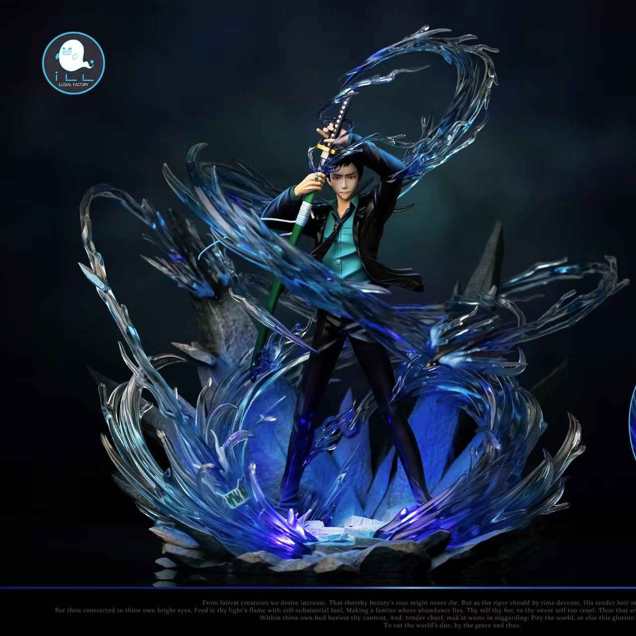 Katekyo Hitman Reborn ILL Studio Yamamoto Takeshi 2.0 Resin Statue