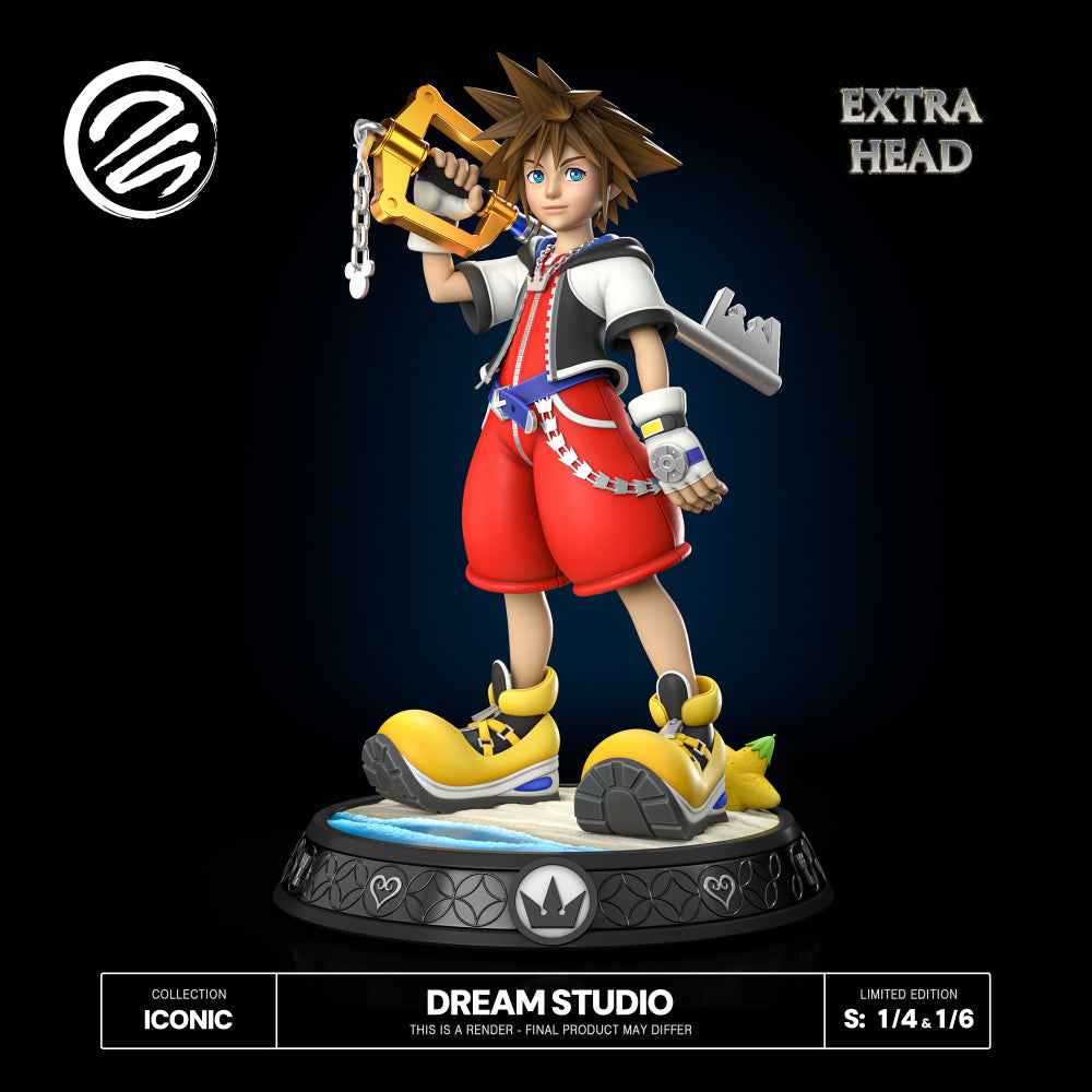 Kingdom Hearts Dream Studio Sora Resin Statue