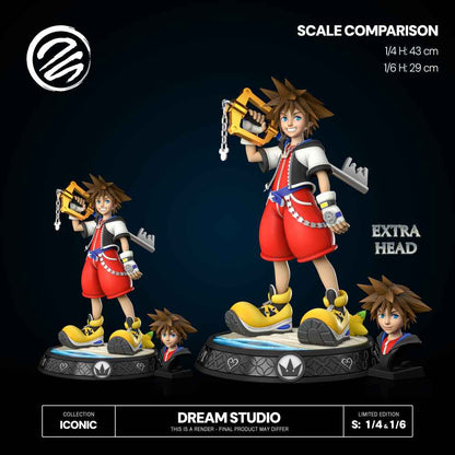 Kingdom Hearts Dream Studio Sora Resin Statue