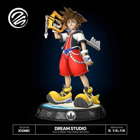 Kingdom Hearts Dream Studio Sora Resin Statue