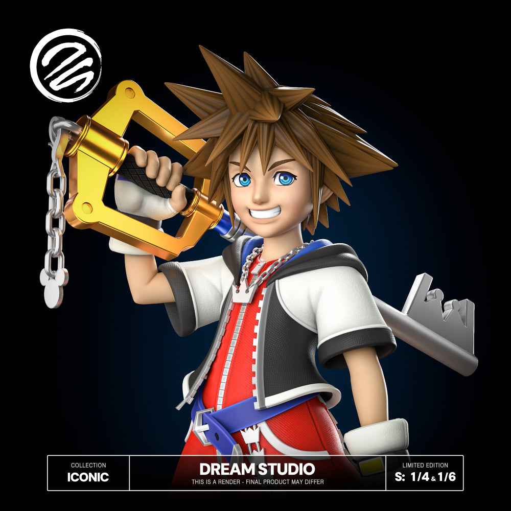 Kingdom Hearts Dream Studio Sora Resin Statue