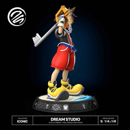 Kingdom Hearts Dream Studio Sora Resin Statue