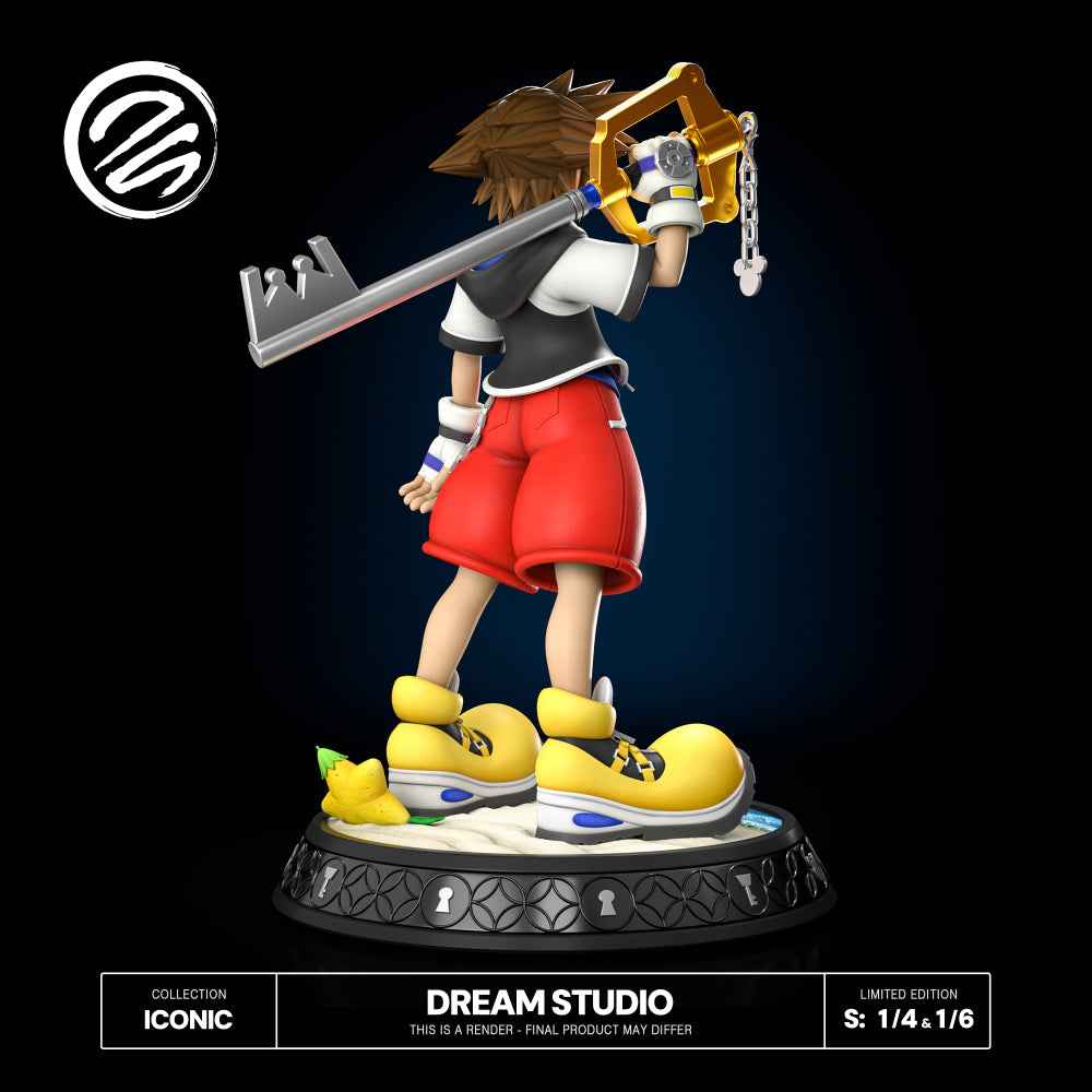 Kingdom Hearts Dream Studio Sora Resin Statue