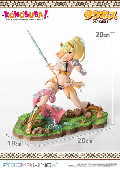 KonoSuba: God's Blessing on This Wonderful World! Prime 1 Studio & Prisma Wing Lalatina Ford Dustiness Darkness Licensed PVC Figure