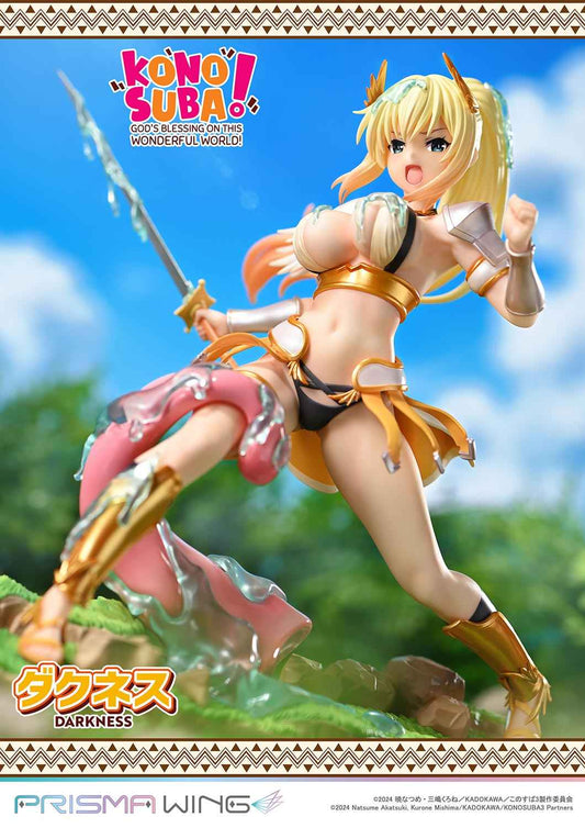 KonoSuba: God's Blessing on This Wonderful World! Prime 1 Studio & Prisma Wing Lalatina Ford Dustiness Darkness Licensed PVC Figure