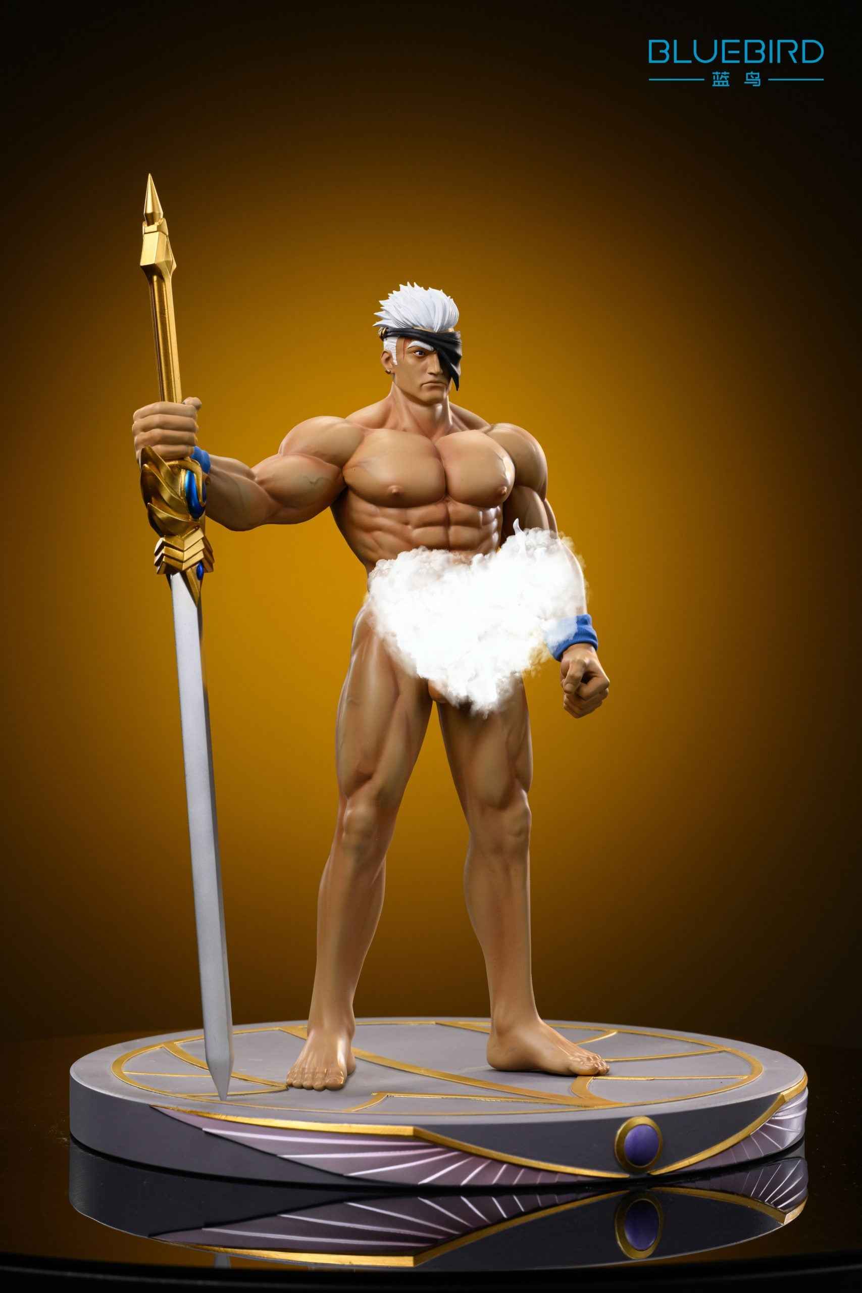League of Legends Bluebird Studio Garen City Guard +18 Resin Statue