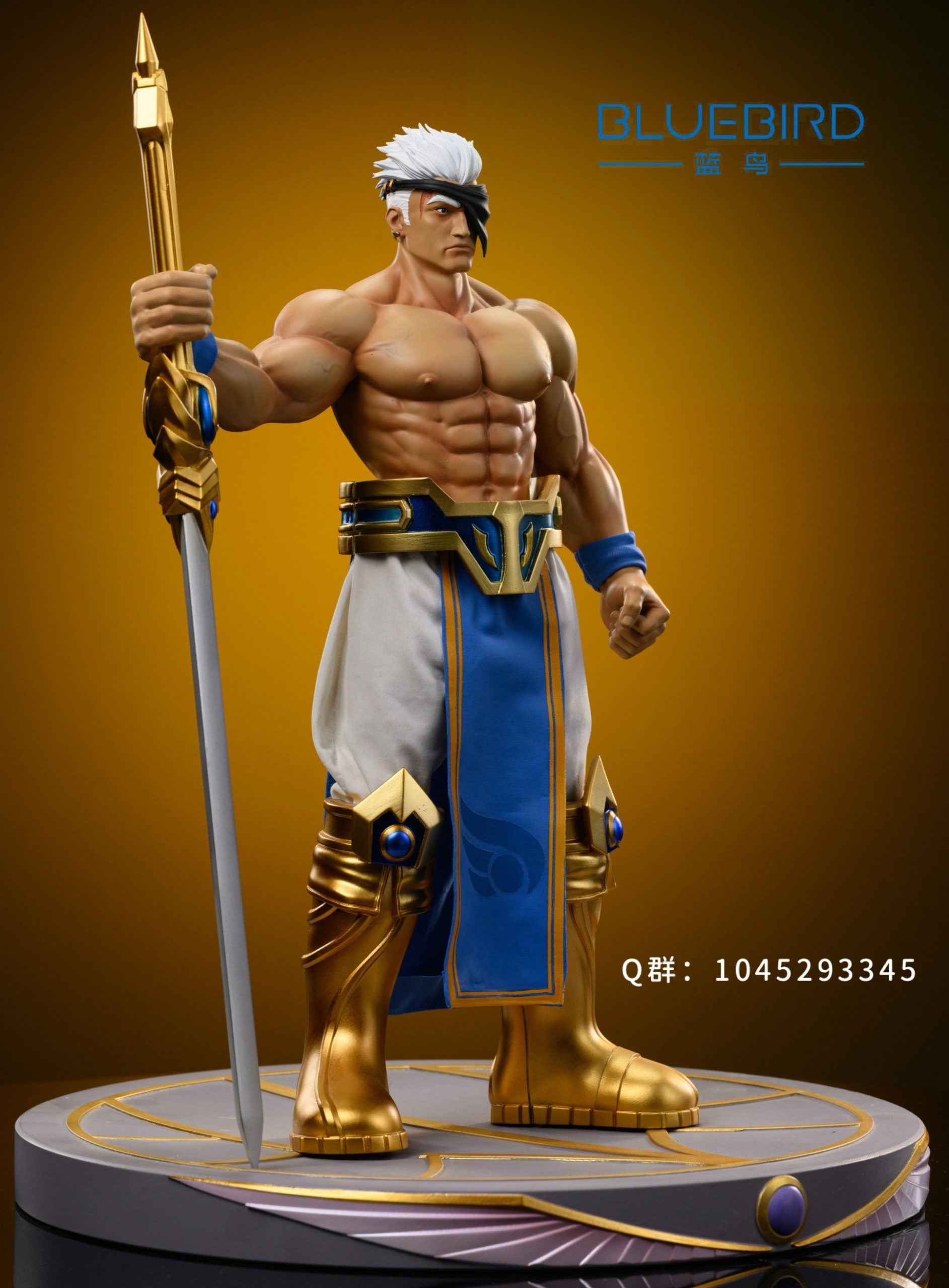 League of Legends Bluebird Studio Garen City Guard +18 Resin Statue