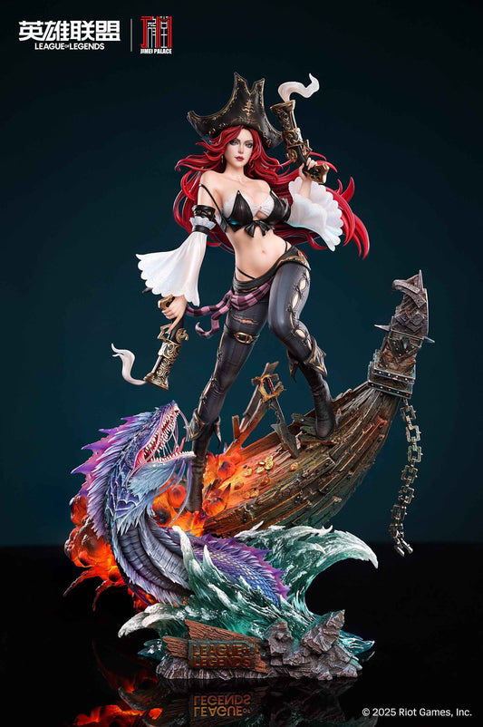 League of Legends Jimei Palace Studio Bounty Hunter Miss Fortune 1/6 Licensed Resin Statue