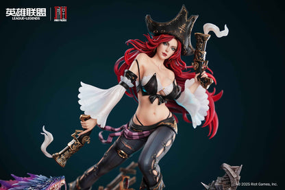 League of Legends Jimei Palace Studio Bounty Hunter Miss Fortune 1/6 Licensed Resin Statue