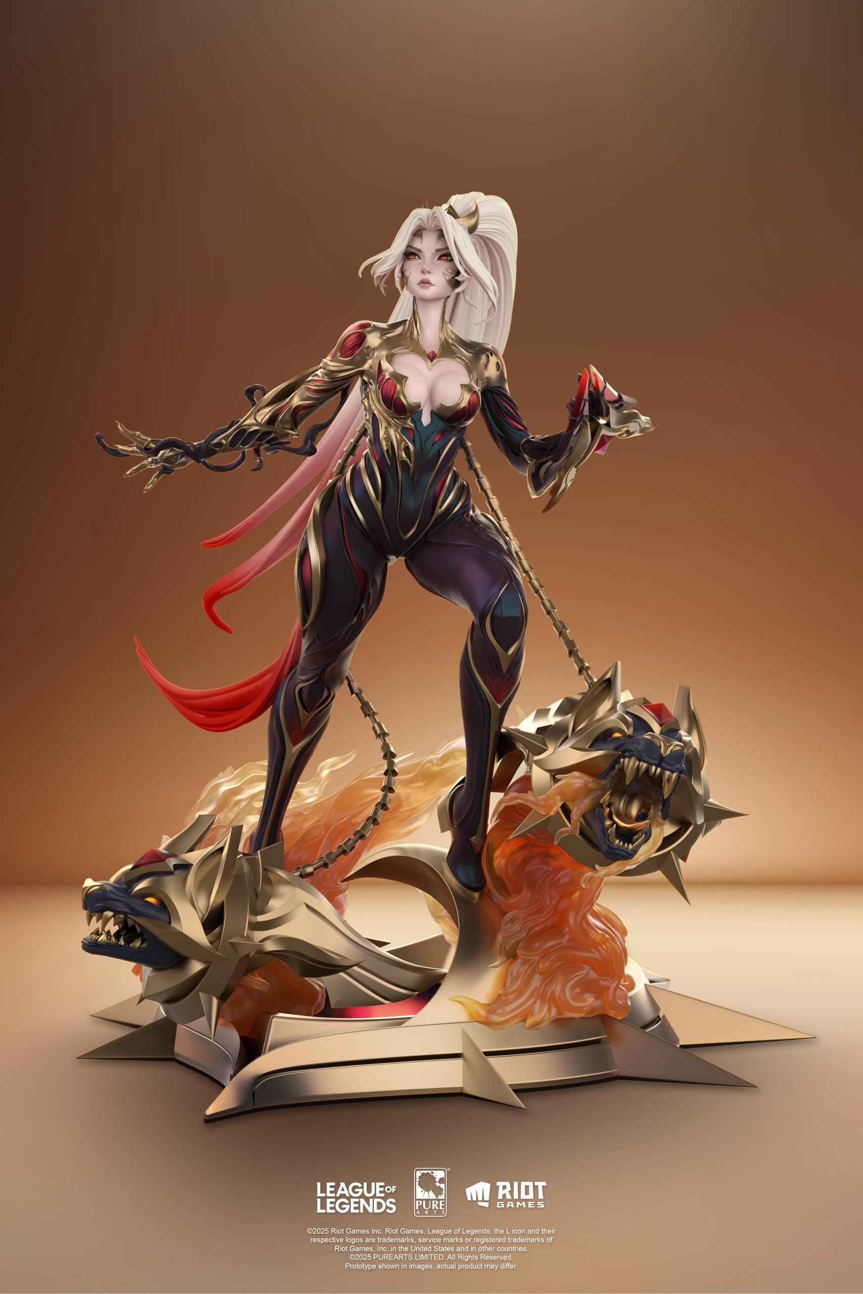 League of Legends PureArts Studio Immortal Kai'Sa Cassiopeia Licensed Resin PVC Statue