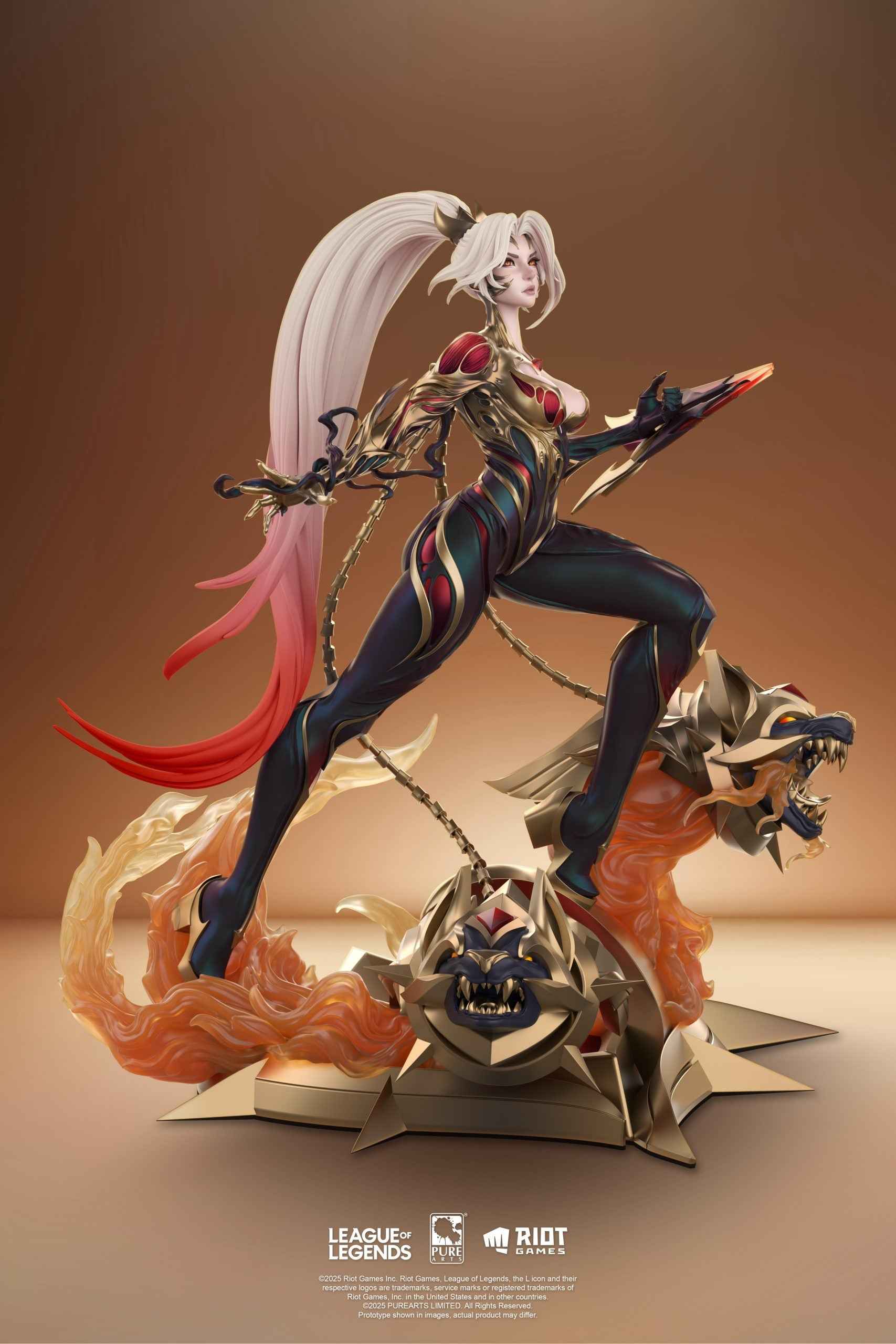 League of Legends PureArts Studio Immortal Kai'Sa Cassiopeia Licensed Resin PVC Statue