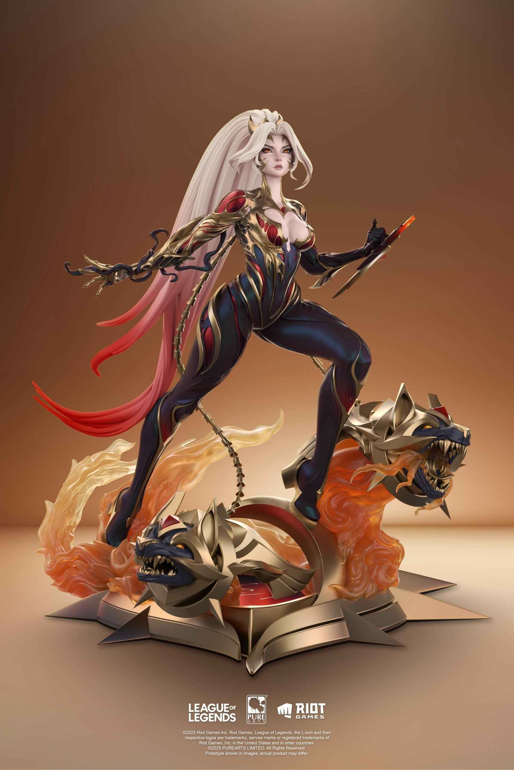 League of Legends PureArts Studio Immortal Kai'Sa Cassiopeia Licensed Resin PVC Statue