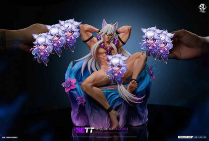 League of Legends Speed Limit Studio Sett The Boss +18 Resin Statue