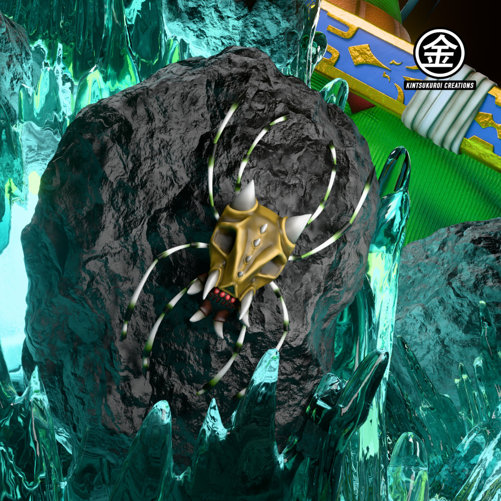 Legends of Zelda Kintsukuroi Creations Link vs Dark Link Resin Statue