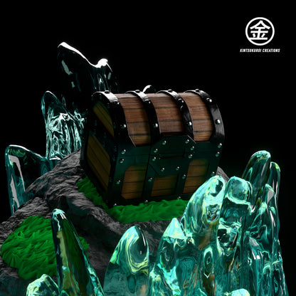 Legends of Zelda Kintsukuroi Creations Link vs Dark Link Resin Statue