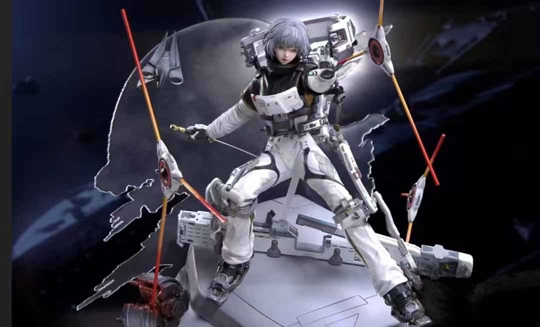 Ling Cage: Incarnation PPDF & YueWenHaoWu Studio Bai Yue Kui Swift Extravehicular Operations Suit 1/6 Licensed PVC Figure