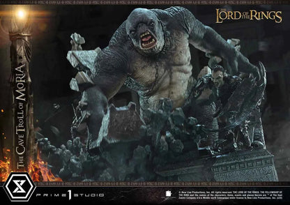 Lord of the Rings Prime 1 Studio The Cave Troll of Moria PMLOTR-13 PMLOTR-13S Licensed Resin Statue