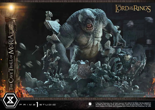 Lord of the Rings Prime 1 Studio The Cave Troll of Moria PMLOTR-13 PMLOTR-13S Licensed Resin Statue